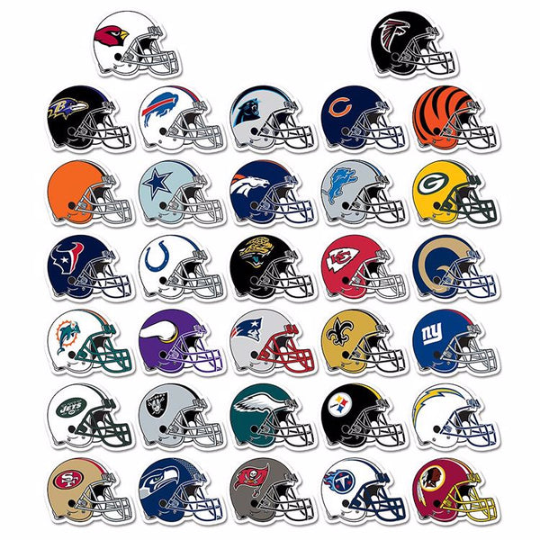NFL Stickers - Bulk, 300 Count (Sleeveless)