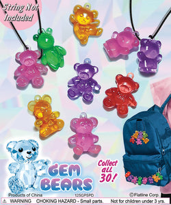 GEM BEARS DISPLAY