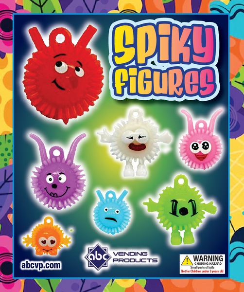 1" SPIKY FIGURES - 250 COUNT