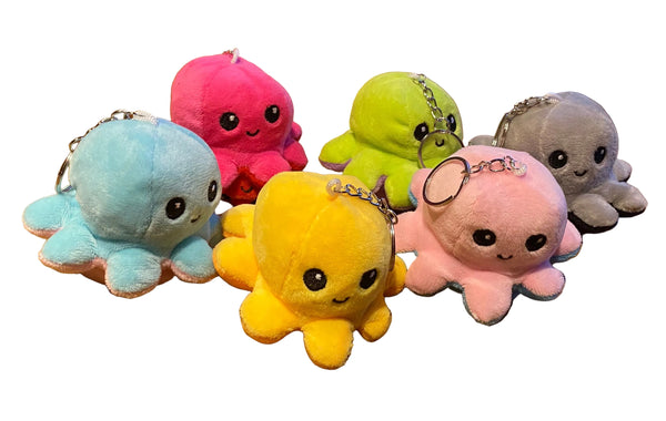 Flipping Octopus Keychain - 50 Count