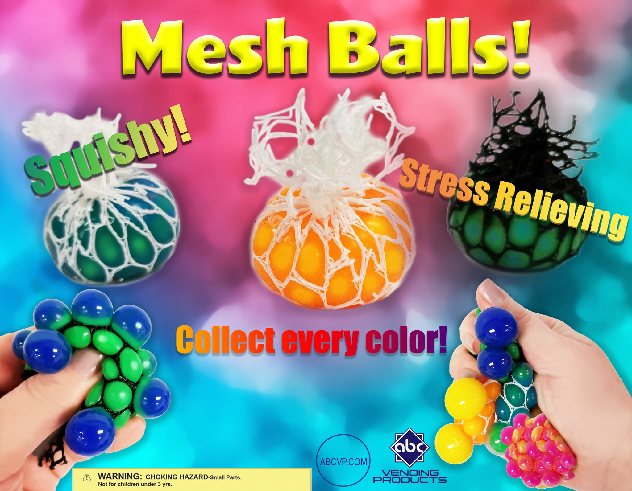 2" MESH BALLS - 250 COUNT