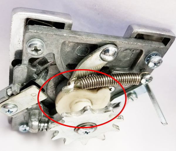 PLASTIC CAM FOR THE SUPER 60 COIN MECHANISM - USED