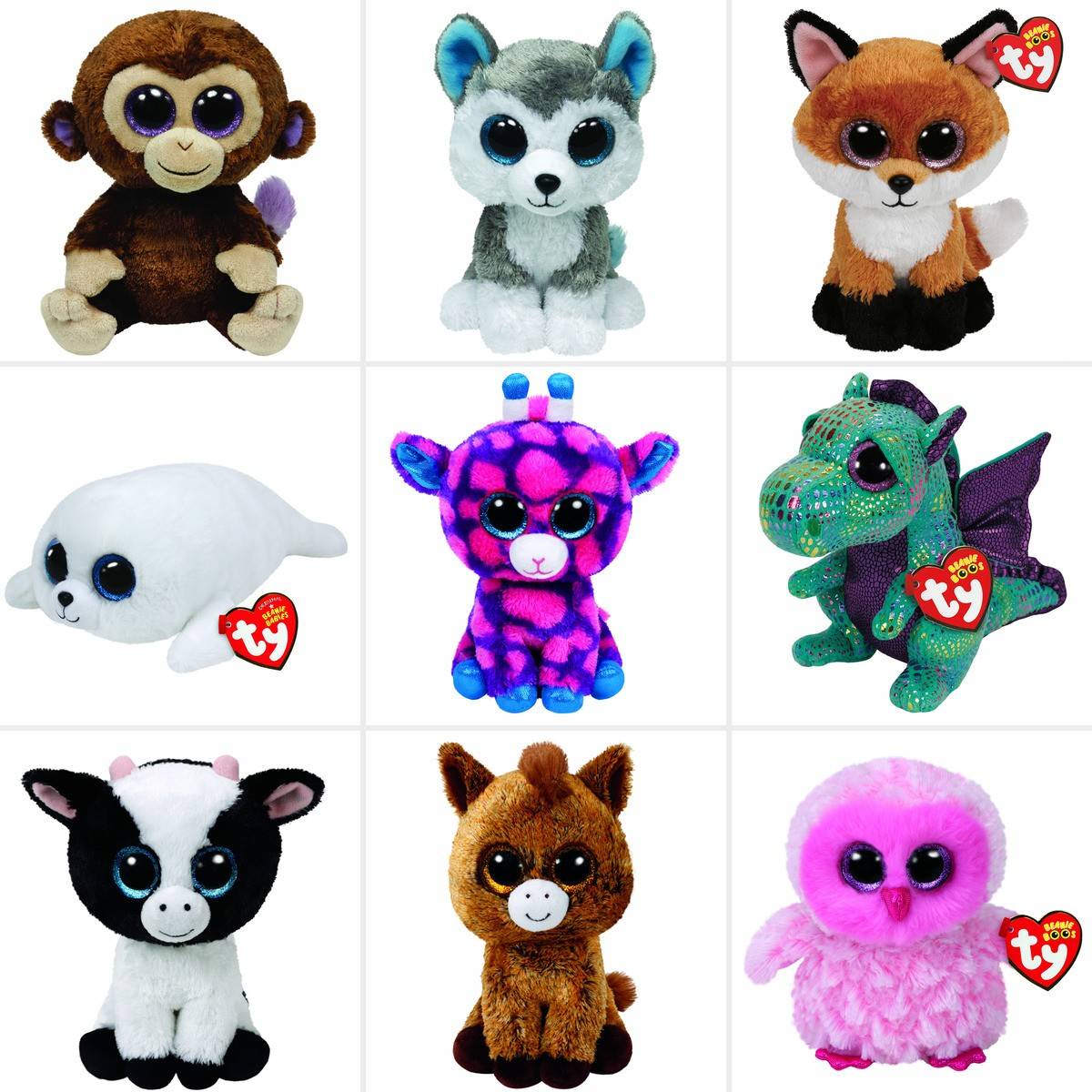 TY Beanies Plush - Small