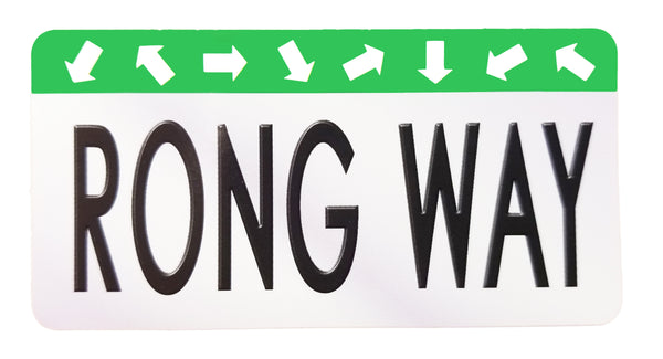 LICENSE PLATE STICKERS - 300CT
